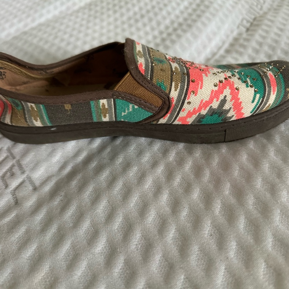 Aztec Slip On Shoes - Picture 2 of 2